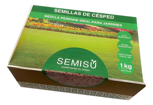 Semillas Césped Perenne - Mezcla Jardines - Mix 4 Estaciones