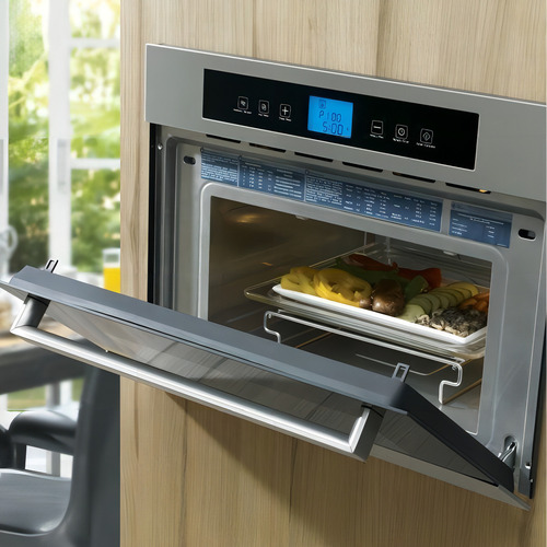 Conjunto Microondas De Embutir 34l E Forno Elétrico Cc