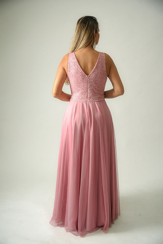 Imagem 4 de 6 de Vestido Festa Longo Madrinha, Marsala Casamento Brilho