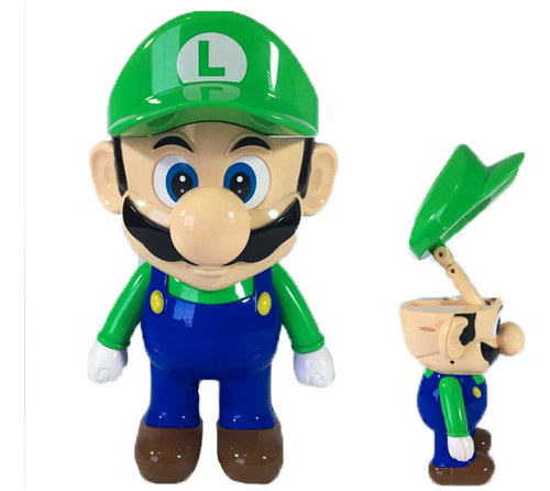 Lámpara De Iluminación Habitación Mario Bros - Luigi Nuevo 
