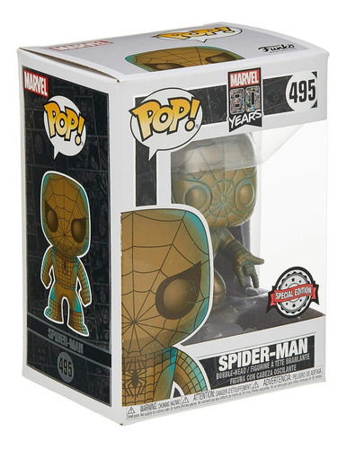 Funko Pop! Marvel 80th Years - Spiderman #495