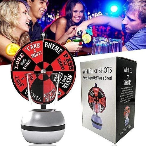 Imagen 3 de 4 de Ruleta Juego Previa Shot Adultos Para Tomar Vodka Tekila