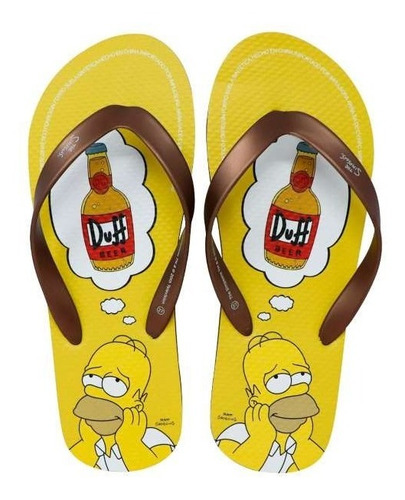 Sandalia Los Simpsons, Homero Duff Beer Originales