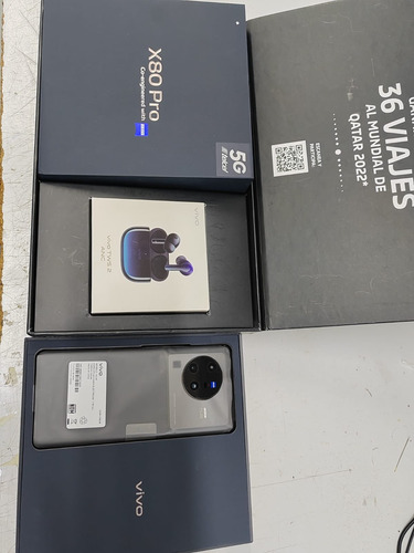 Vivo X80 Pro 5g + Auriculares Vivo Tws Anc Negro (Reacondicionado)