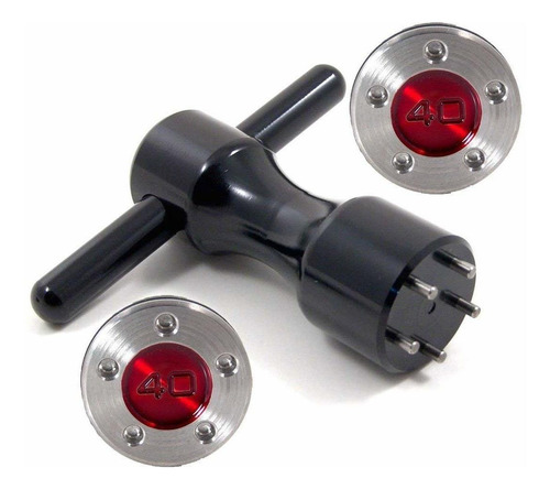 Qhalen Rojo Peso Golf Llave Negro Para Titleist Scotty