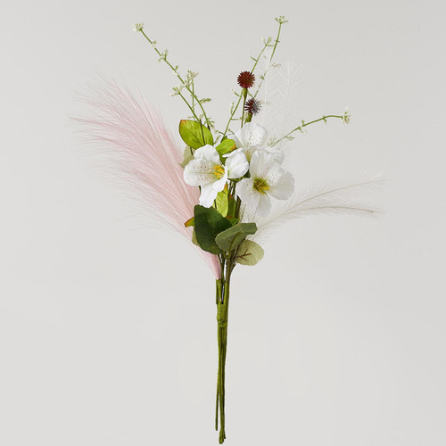 Buquê De Lírios Artificiais, Buquê Floral Elegante De