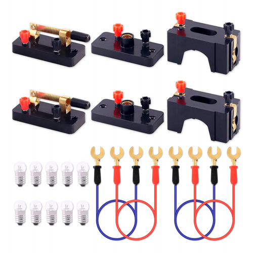 20 Piezas De Kit De Experimento De Ciencias Electrónic...