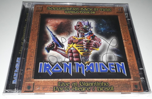 Iron Maiden Somewhere Back In Time World Tour 2008 Cd Duplo