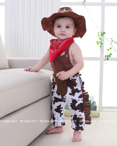 I Disfraz De Vaquero Para Bebé Conjunto De Traje Para Niños