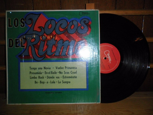 Los Locos Del Ritmo - Discos Guitarra - México - Lp 33 Rpm