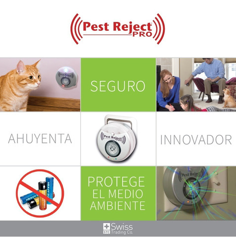 Repelente Plagas Pest Reject Pro