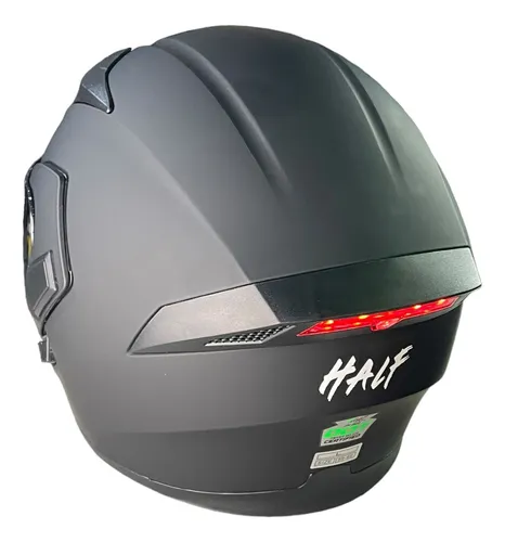 Casco half negro mate sale