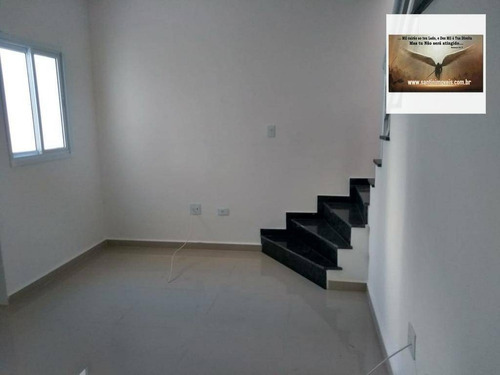 Cobertura Sem Condomínio Com 3 Dormitórios À Venda, 142 M² Por R$ 425.000 - Vila Humaitá - Santo André/sp - Co0297