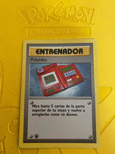 Juego De Cartas Pokemon Pokedex 1 Edición Español