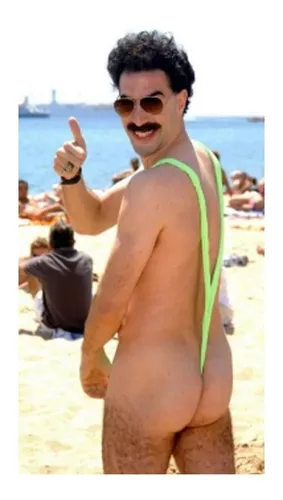 Borat Malla Bikini Trikini Mankini Despedida Solteros Flex
