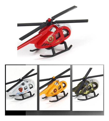 3 Set De Aviones De Metal En Miniatura Para 3 Piezas
