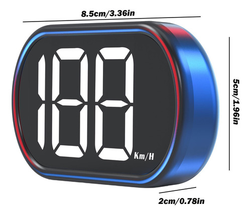Velocímetro Digital Para Automóvil Pantalla Frontal De Autom