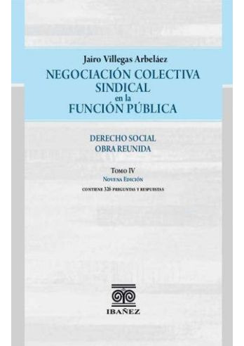 Libro Negociacion Colectiva Sindical En La Funcion Publica