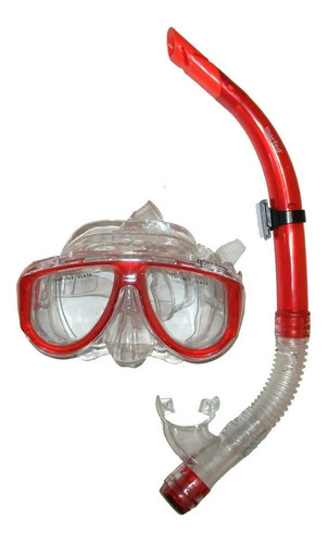 Snorkel Marfed Profesional Completo Mascara Buceo Y Valvula