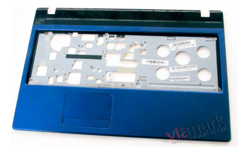 Carcaça Base Superior Toch  Notebook Acer Aspire 5750z Azul