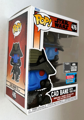 Funko Pop Cad Bane Todo 360 476 Star Wars Exclusivo Bad Batc