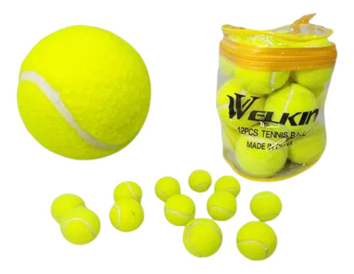 Pelotas X12 Und Tenis Deporte Pelota Juego Raquetas 