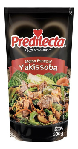 Imagem 1 de 2 de Molho Yakisoba 300g Predilecta