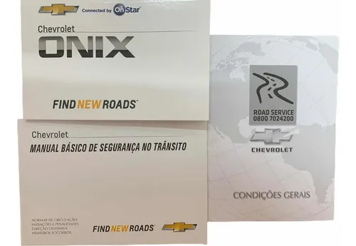 Manual Do Proprietário Chevrolet Onix Original | Parcelamento sem juros