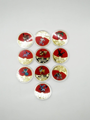 Moneda Pokemon Edicion Especial - Diseño Azar - Unidad