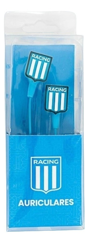 Auriculares In Ear Manos Libres Racing Club Licencia Oficial