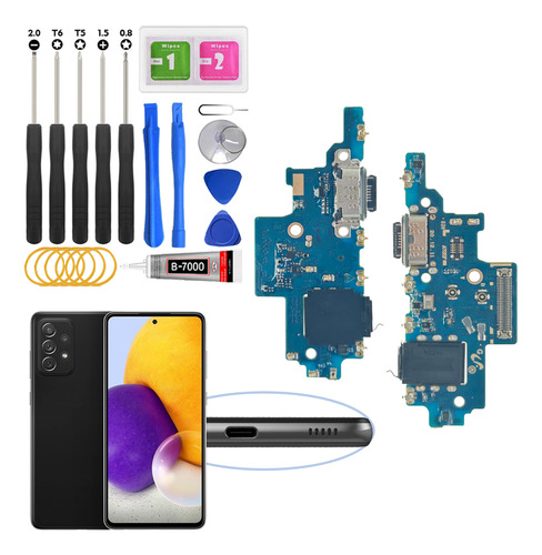 Centro De Carga Para Samsung A72 4/5g A725 A726 A725f A725m A726b Con Ic Carga Rápida