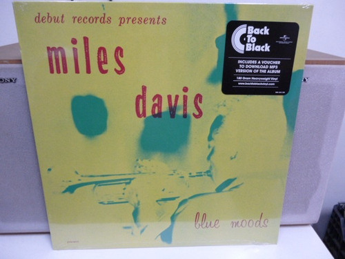 Miles Davis Blue Moods Vinilo Europeo Nuevo 180gr