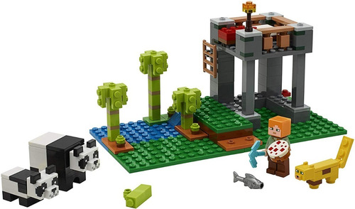 Lego Minecraft The Panda Nursery 21158 Original