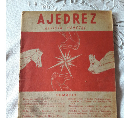 Ajedrez Revista Mensual Nº 62 Junio 1959 - Sopena