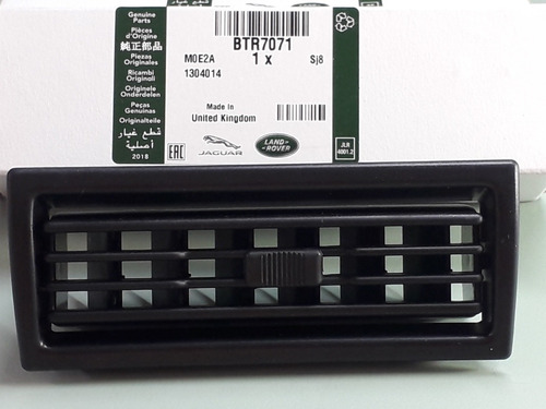 Imagem 3 de 4 de Grelha Difusor Original Ar Condicionado Defender 90 110 130!