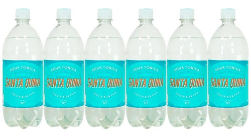 Agua Tónica Santa Quina 1l Premium Mixer X6 Unidades Oferta