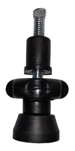 Kit Manipulo 4 Peças Para Cerca Grade/portão Proteção Pet Cor Preto