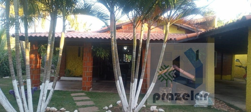 Imagem 10 de 14 de *** Linda Chácara Em Condomínio Com 05 Dormitórios ***