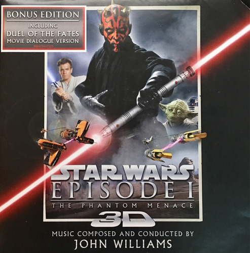 Cd Star Wars Episode1 The Phantom M John Williams Soundtrack