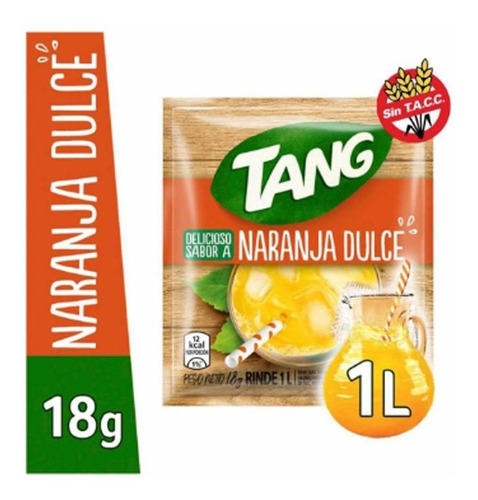 Pack X 3 Unid Jugo Nja Dulce 18 Gr Tang Jugos En Polvo