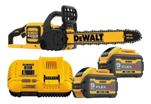 Motoserra 2 Baterias 60v 9ah Dewalt Dccs670b Brushless