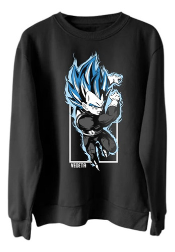 Poleron Polo Dragon Ball Vegeta Full