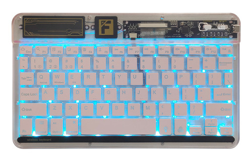 Teclado Español Iluminado Para Tablet,laptop,smartphone,pc