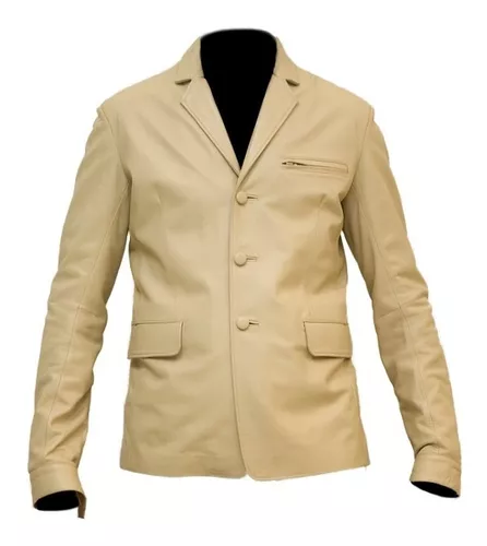 Blazer Hombre Cuero Oveja - -