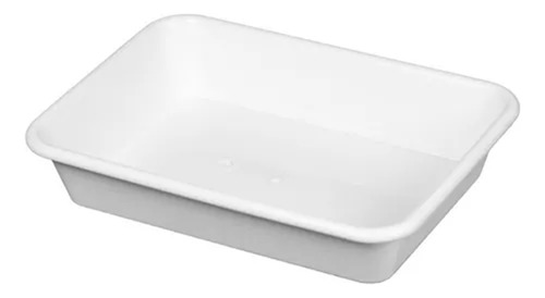 Batea De Plastico Rectangular Bandeja Carniceria 60x40x10