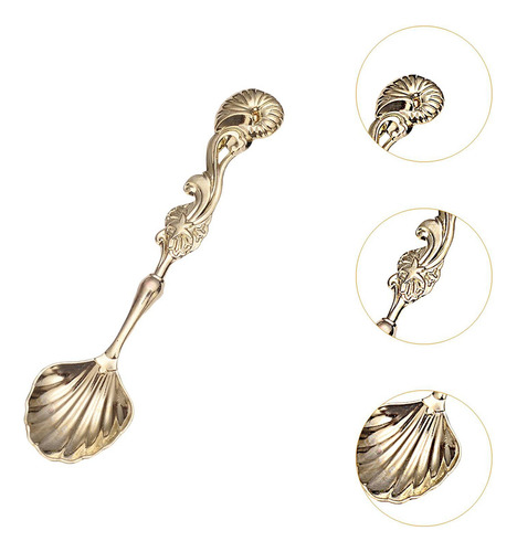 Cuchara De Café Cuchara Pequeña Para Manualidades, Dorado