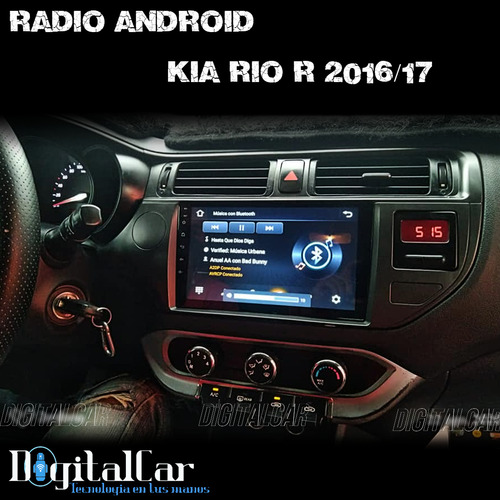 Radio Android Kia Rio R 2016/17