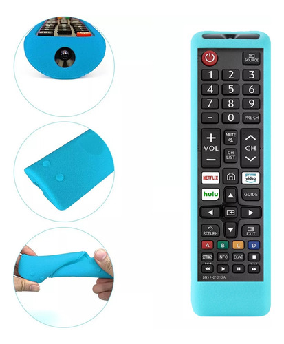 Control Remoto Para Samsung Smart Tv Tv Led Lcd Bn59-01315a Negro