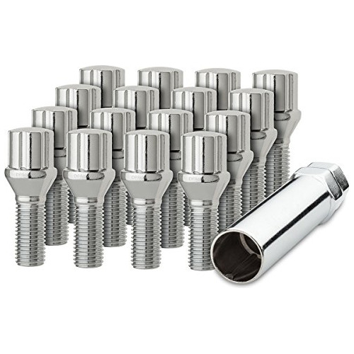 Tornillos Cromados 14x1.5 Para Llantas - Dpaccessories