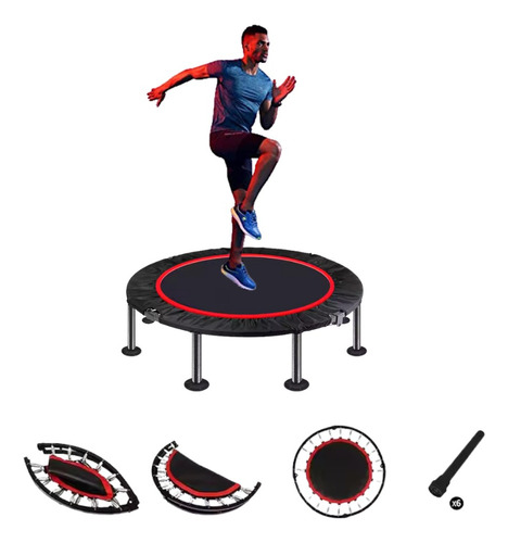 Mini Tramp Deportivo Cama Elastica Plegable C/cubre Resortes